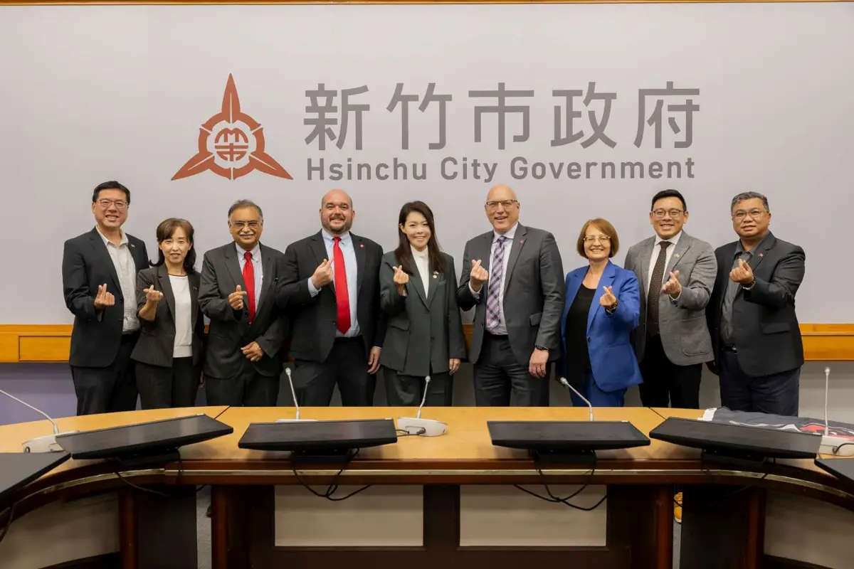 高虹安母校訪新竹!辛辛那提大學洽談產學合作 盼為科技城注入國際動能