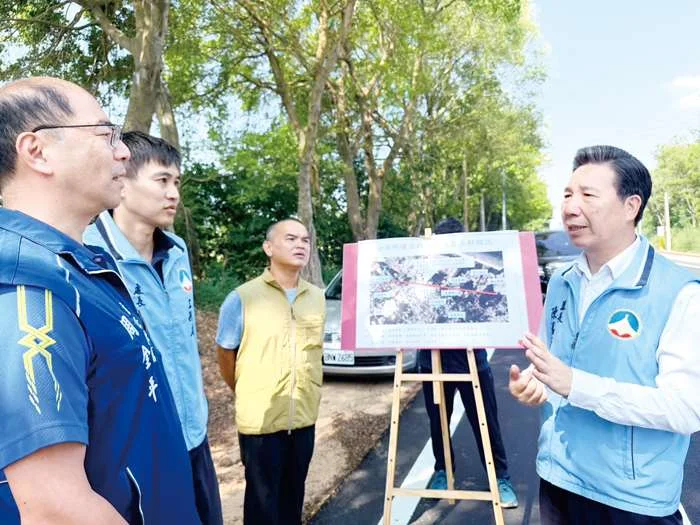 金寧鄉瓊安路一期拓寬完工！斥資8900萬打造安全便利新廊道