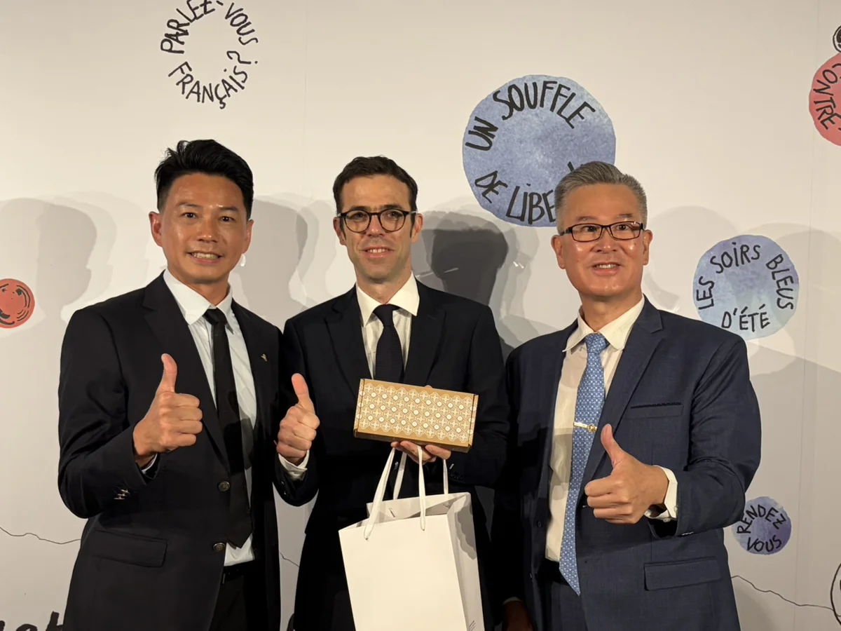 台法友誼再深化！中市府代表出席法國國慶酒會 感謝主任龍燁相挺