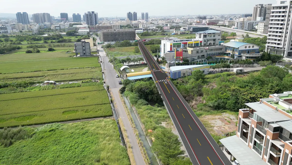 塞車有解!台中梧棲新路動工 斥資4463萬打通台灣大道、中華路瓶頸