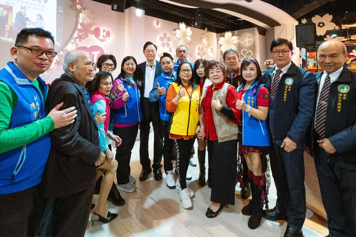 桃園陳姓宗親會新舊交接!市長張善政期許新任會長陳漳兆:攜手讓桃園更溫暖