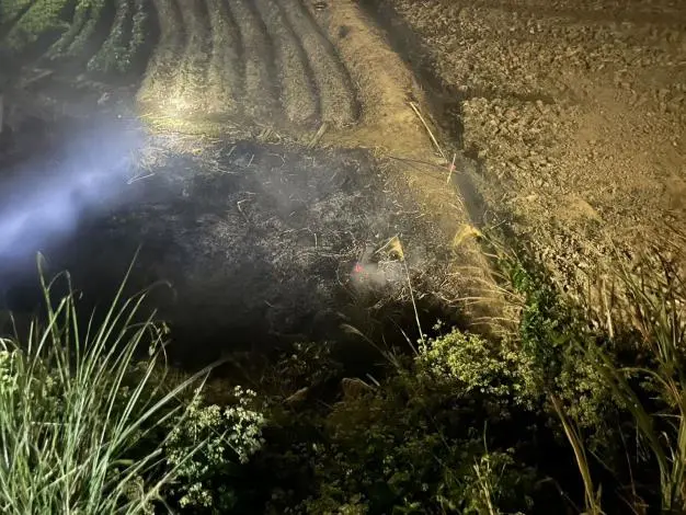 造橋苗8線驚傳火警!整地燒雜草險釀災 消防急籲:母湯安捏