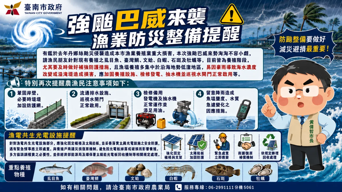 圖片來源:臺南市政府