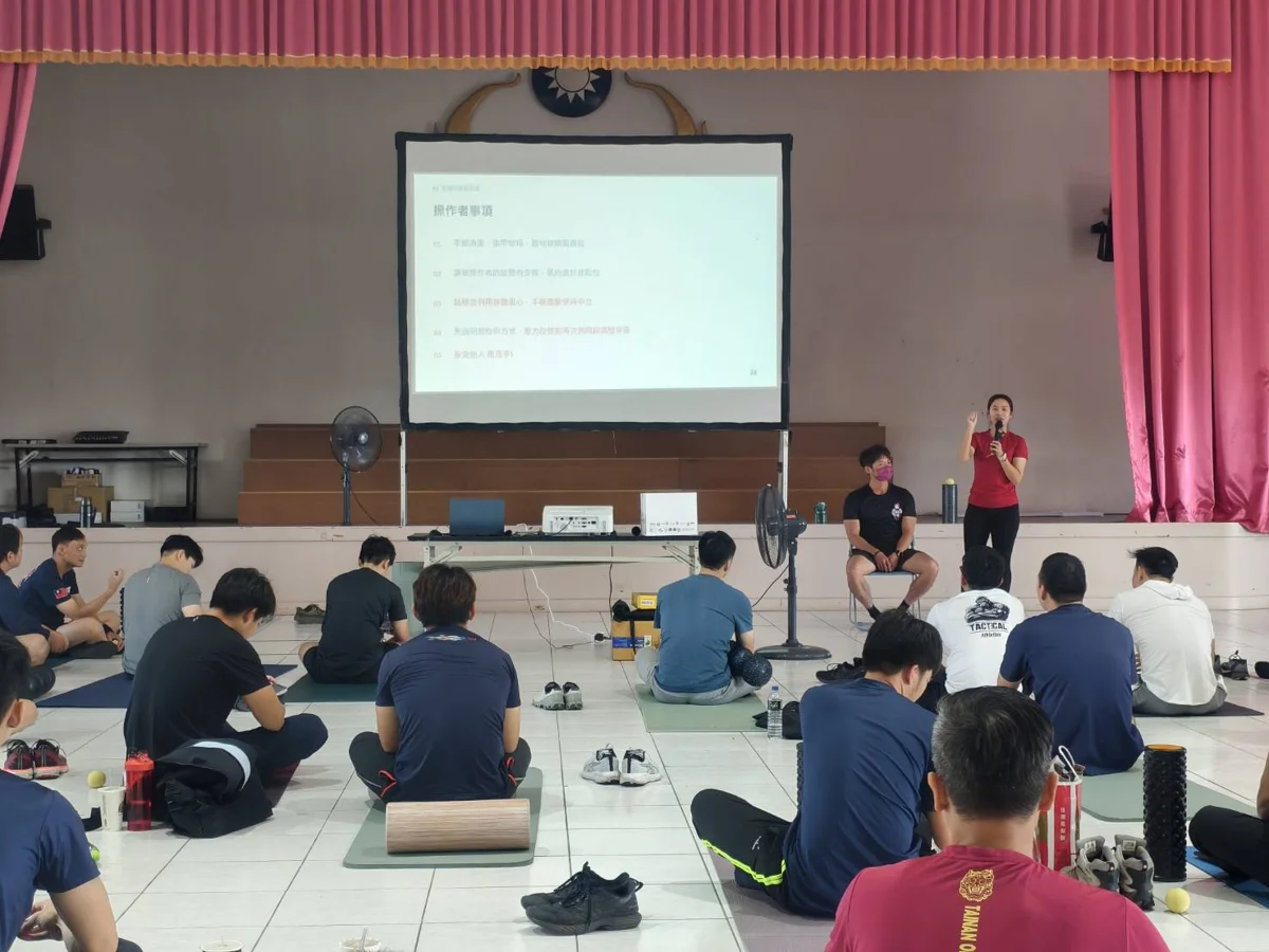守護打火弟兄!南市消防局辦「運動傷害預防與修復講習」 傳授3大放鬆技巧