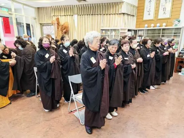 金門年度宗教盛事!佛光山皈依大典湧300人,最小僅2歲