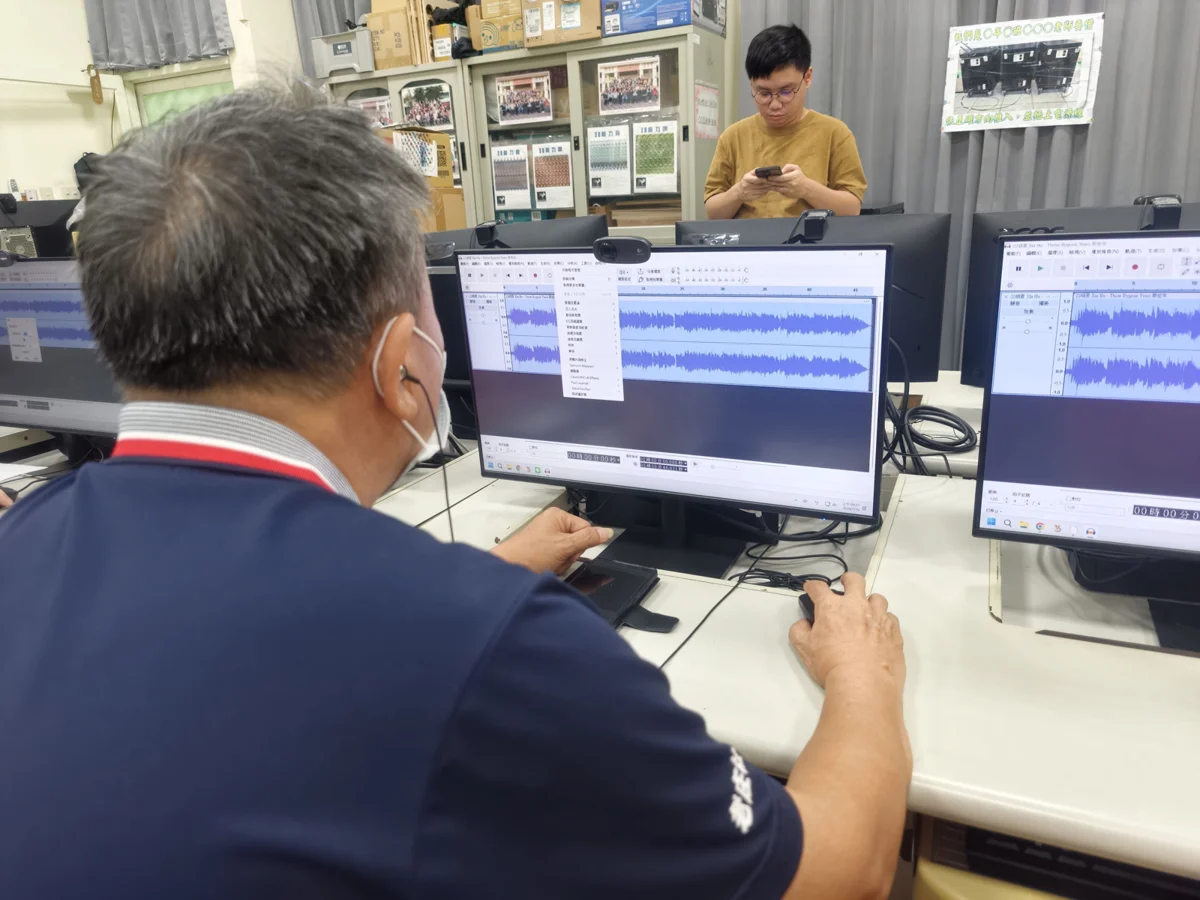 守護瀕危母語!卓蘭DOC開辦錄音課 長輩化身「饒平客語」數位聲優