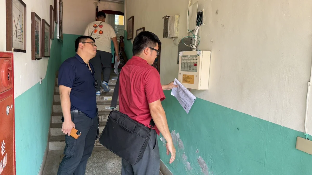 花蓮校園消防體檢全數過關!20多項設備改善完成,守護師生安全