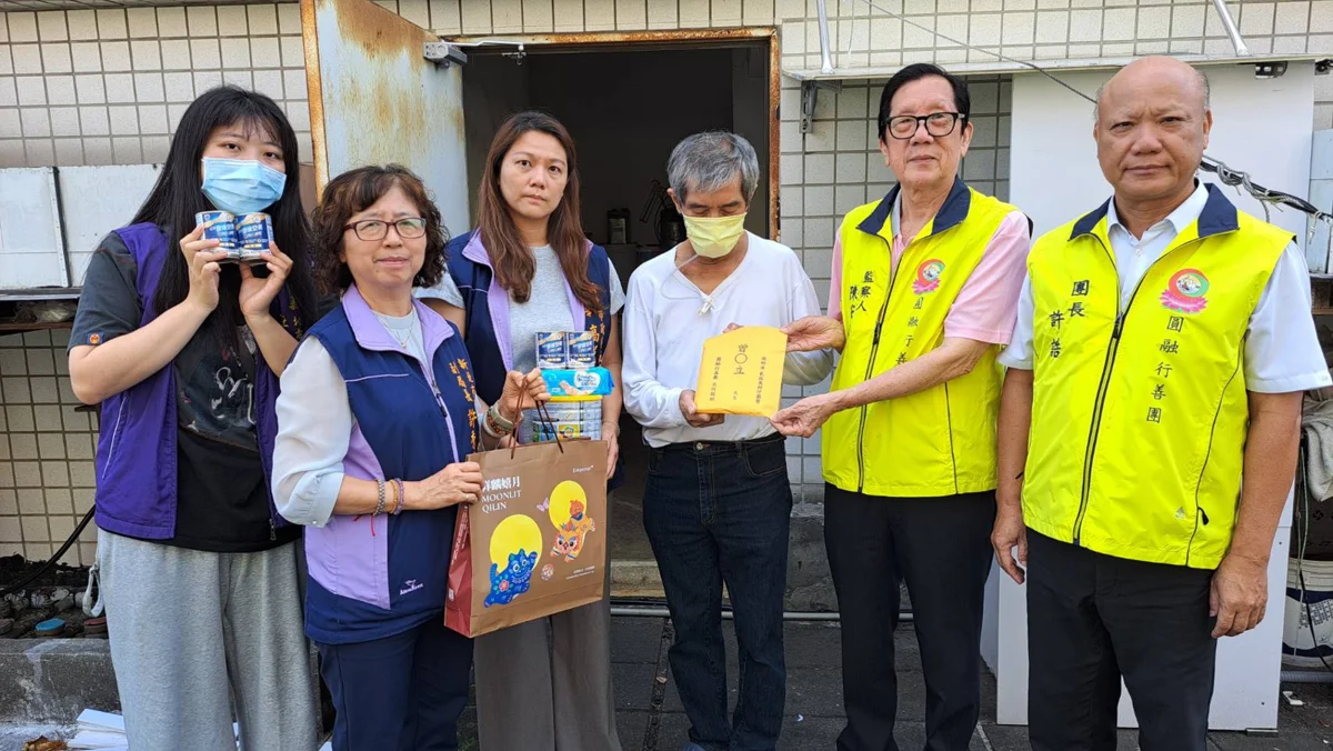 【新莊暖心】圓融行善團捐善款送暖!月撥1萬元助曾父度過難關