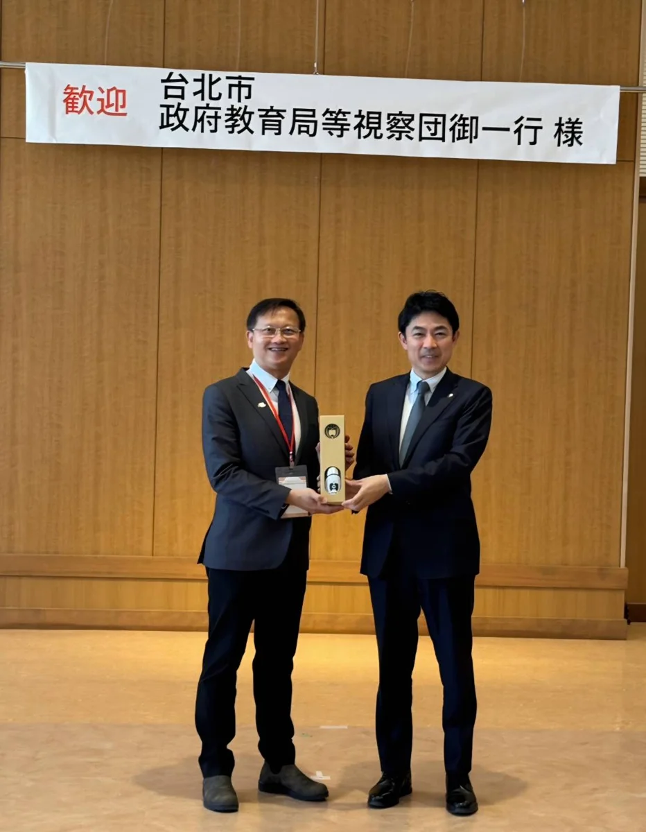 北市國中小出國機會大增！教育局率7校訪日本郡山市 拍板擴大跨國交流