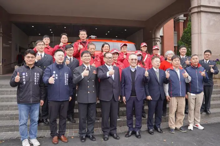 在地企業暖心回饋!常宏興業捐170萬勘災車,守護新竹新豐鄉親安全