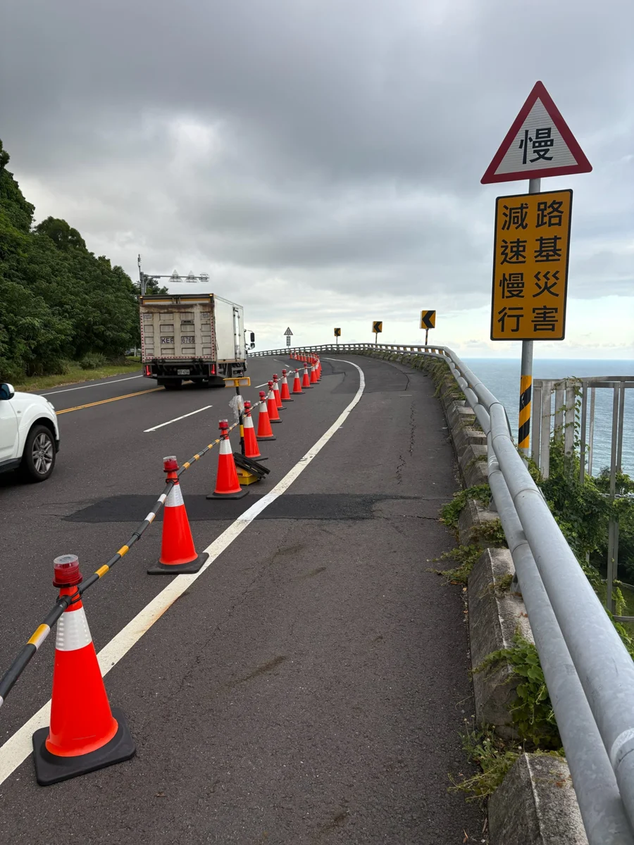 中秋連假遊南迴注意!台9線多處施工 大武警籲:減速慢行保平安