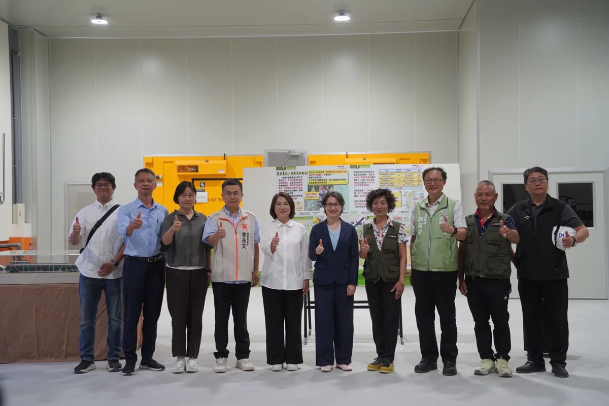 屏東外銷年產值上看6億!潮州國際冷鏈包裝廠明年2月啟用 蕭美琴實地視察