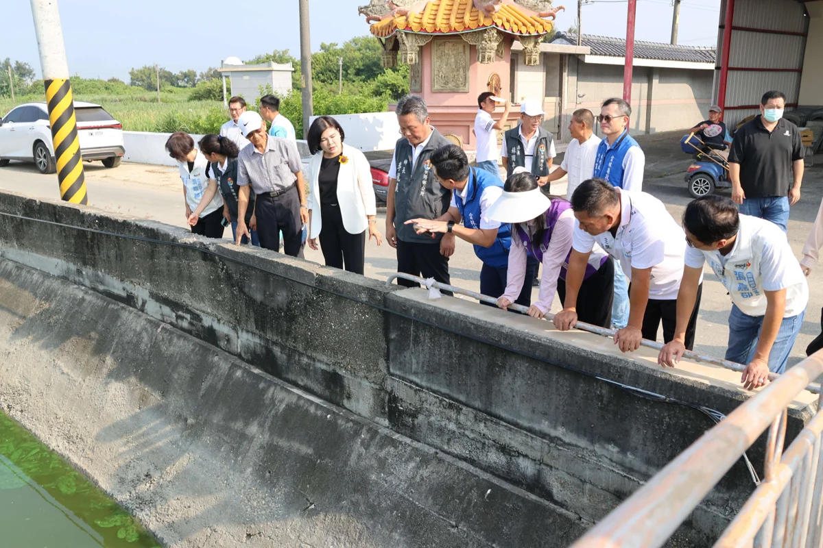 口湖鄉外埔大排護岸崩壞危機!雲林縣府急撥400萬加高防洪