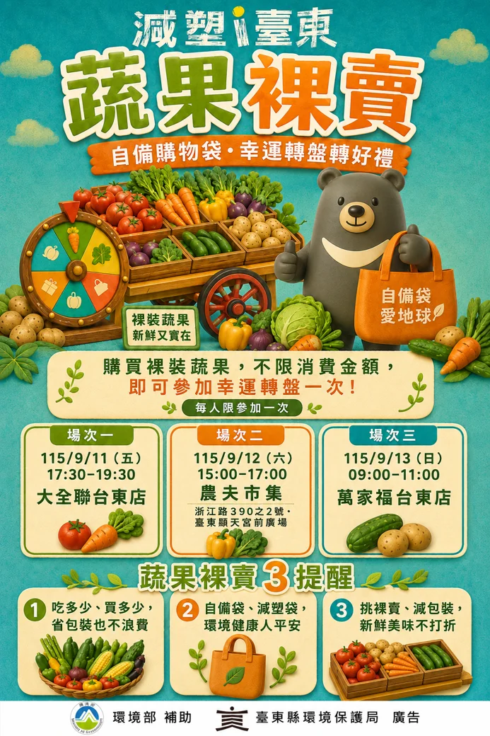 圖片來源:臺東縣環保局