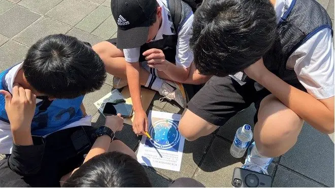台北市國中生挑戰實境解謎 培養跨學科思維