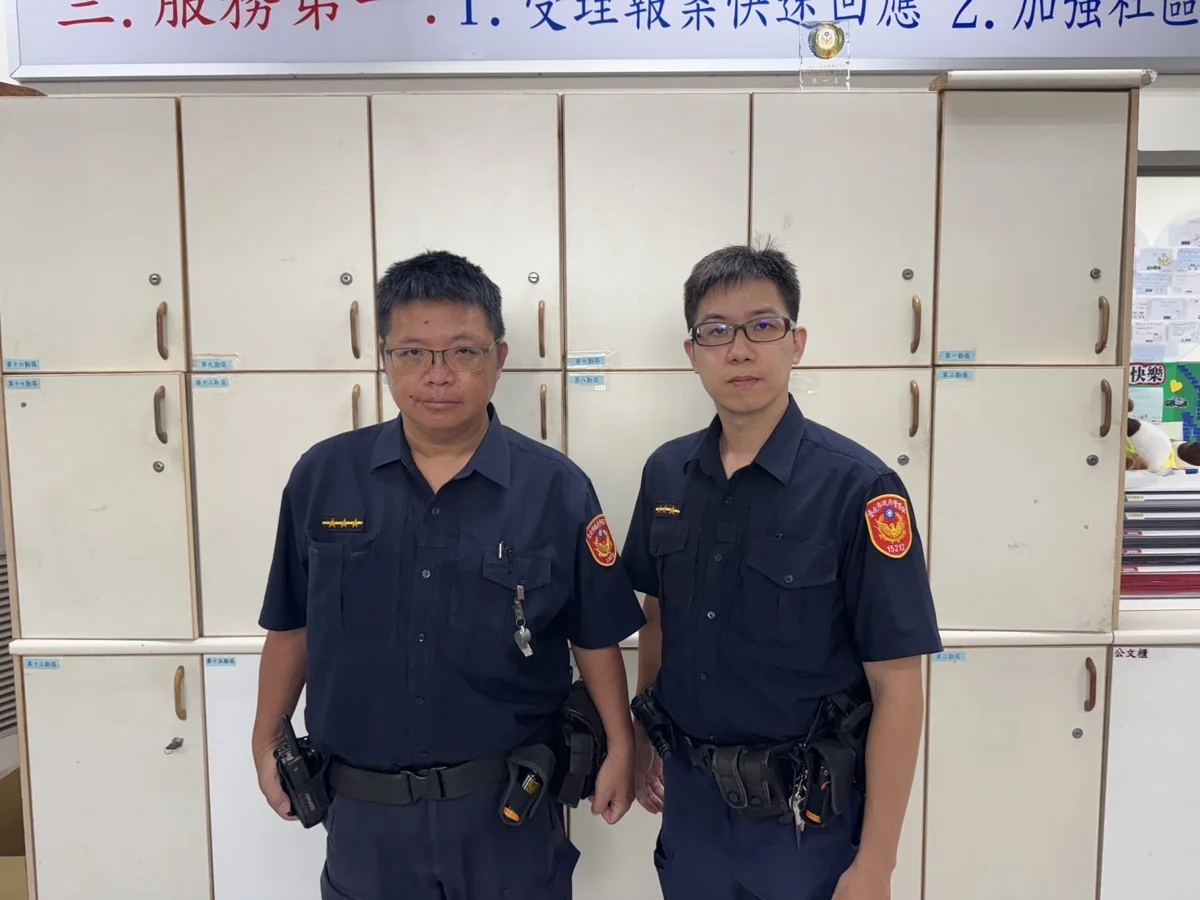 八旬翁頂烈日迷失公園!文山警化身「及時雨」暖心助返家