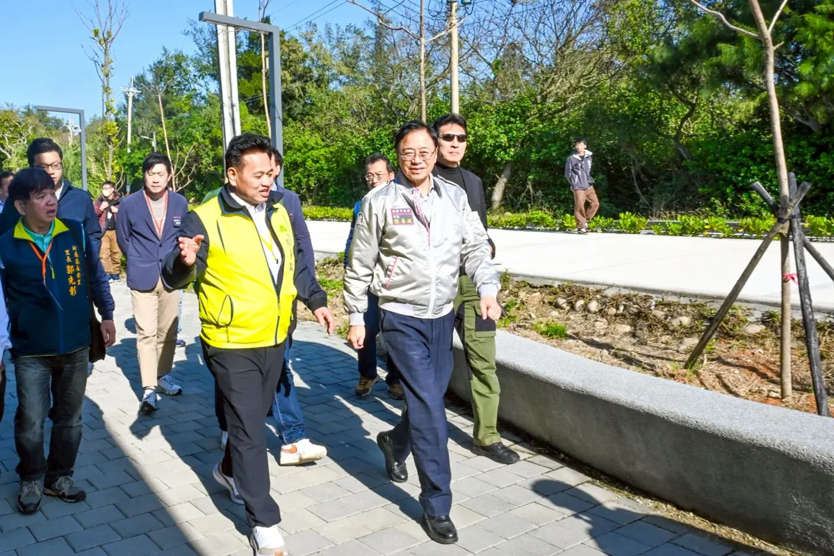 桃園新景點！永安漁港2.6億大改造完工 張善政：打造珍珠海岸新亮點