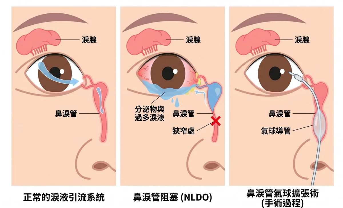 長輩吹風狂「流目油」非正常老化！醫揭鼻淚管阻塞警訊：嚴重恐蜂窩性組織炎