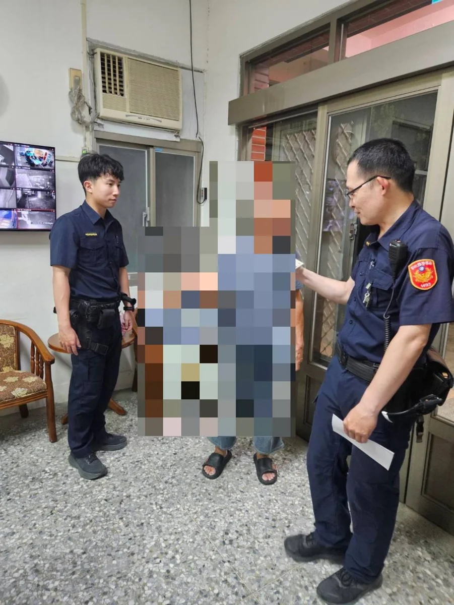 彰化福興鄉失智嬤外出迷途!熱心民眾急報案 鹿港警暖心助返家