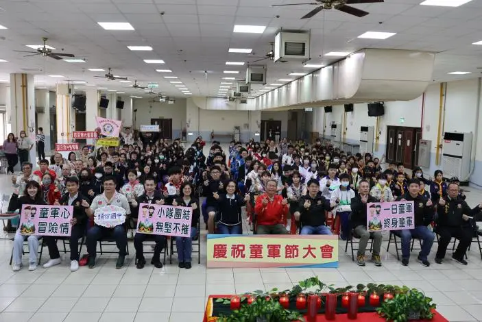 苗栗童軍節通霄登場!副縣長邱俐俐領玩「空氣火箭」,5大科學關卡挑戰智仁勇