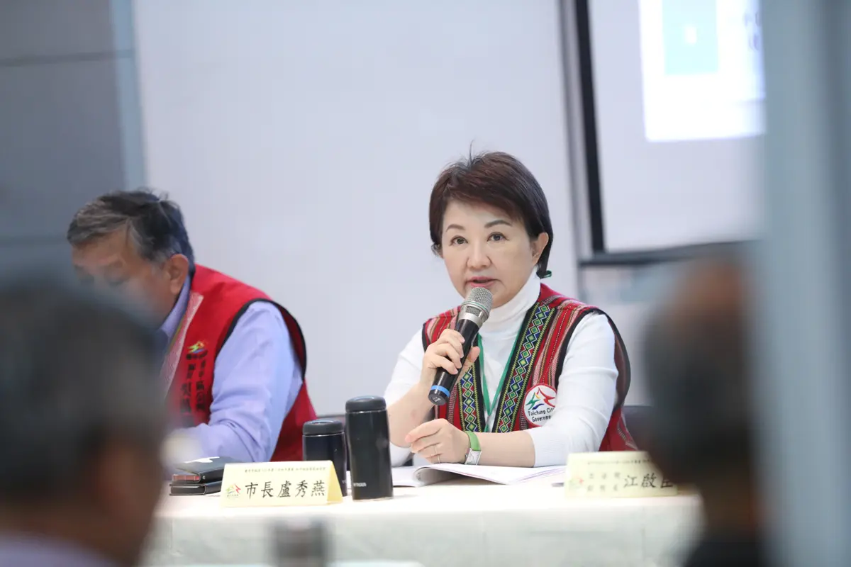 盧秀燕年前訪和平區!霸氣喊「建設不能等」 允諾砸資源翻新偏鄉