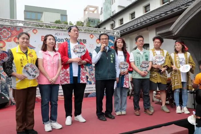 台日友好35週年!松本市代表團踩街嗨翻台南,黃偉哲親迎「最台」文化祭典