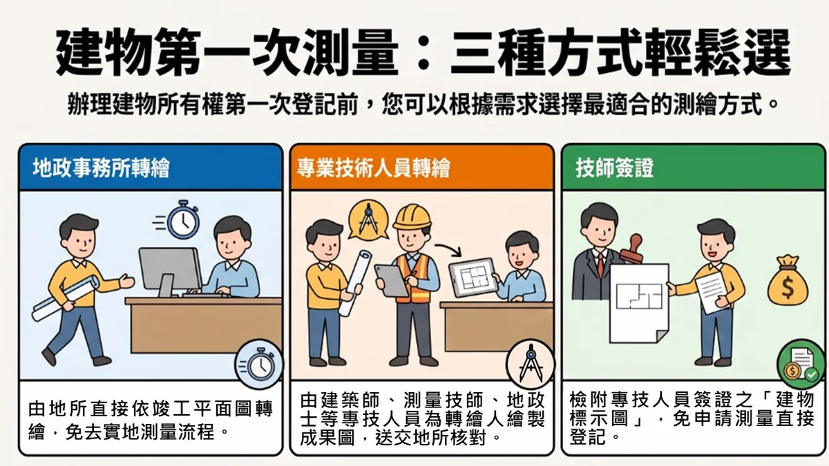 [2026最新] 新成屋產權登記免苦等！台中推3大免測量絕招 省時又省錢