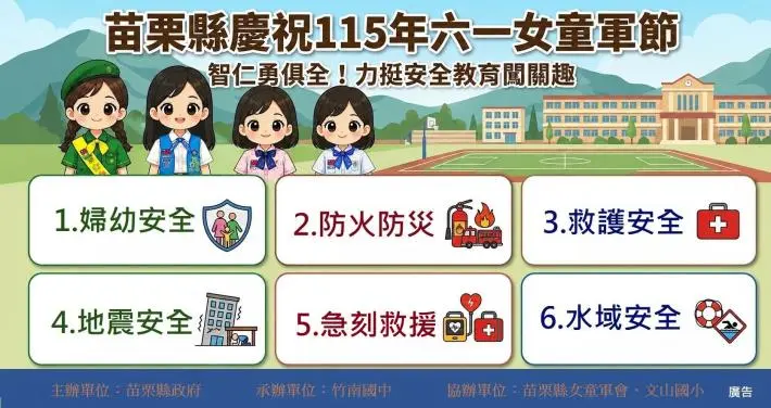 圖片來源:苗栗縣政府