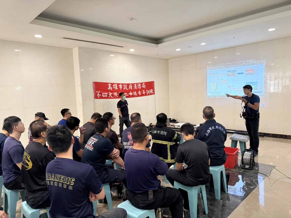 圖片來源:高雄市政府消防局-新聞稿