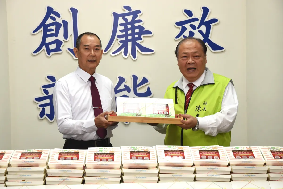 澎湖準提佛苑贈668份愛心蔬食便當!縣長陳光復讚:善念循環溫暖人間