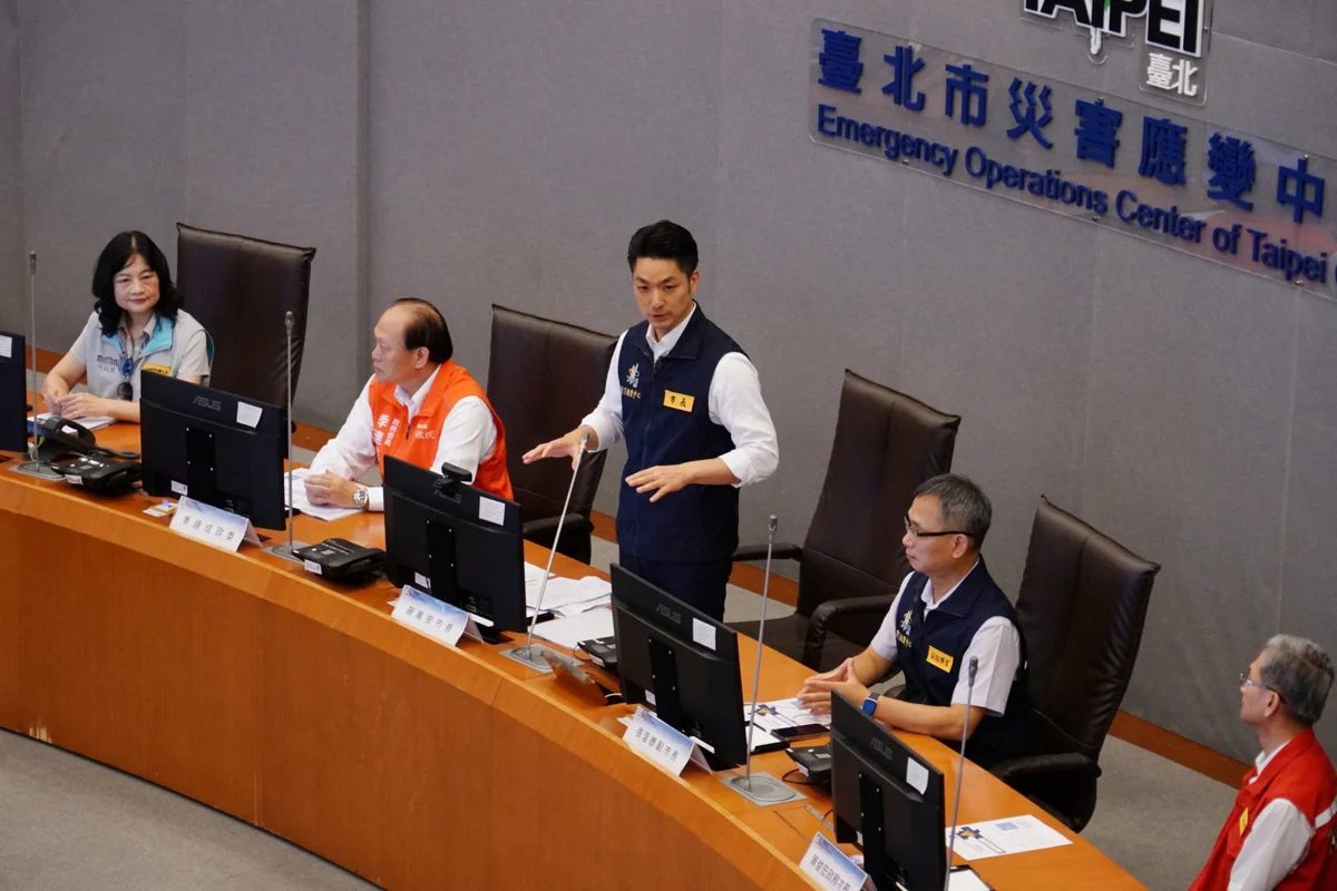 模擬宜蘭外海6.8強震!北市災害防救演習登場 蔣萬安視察毒化災應變