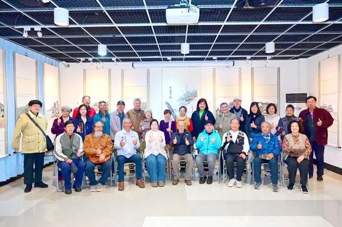 烈嶼「殘山止水」畫展開幕!藝術家楊誠國75幅水墨,帶你看見不一樣的金門