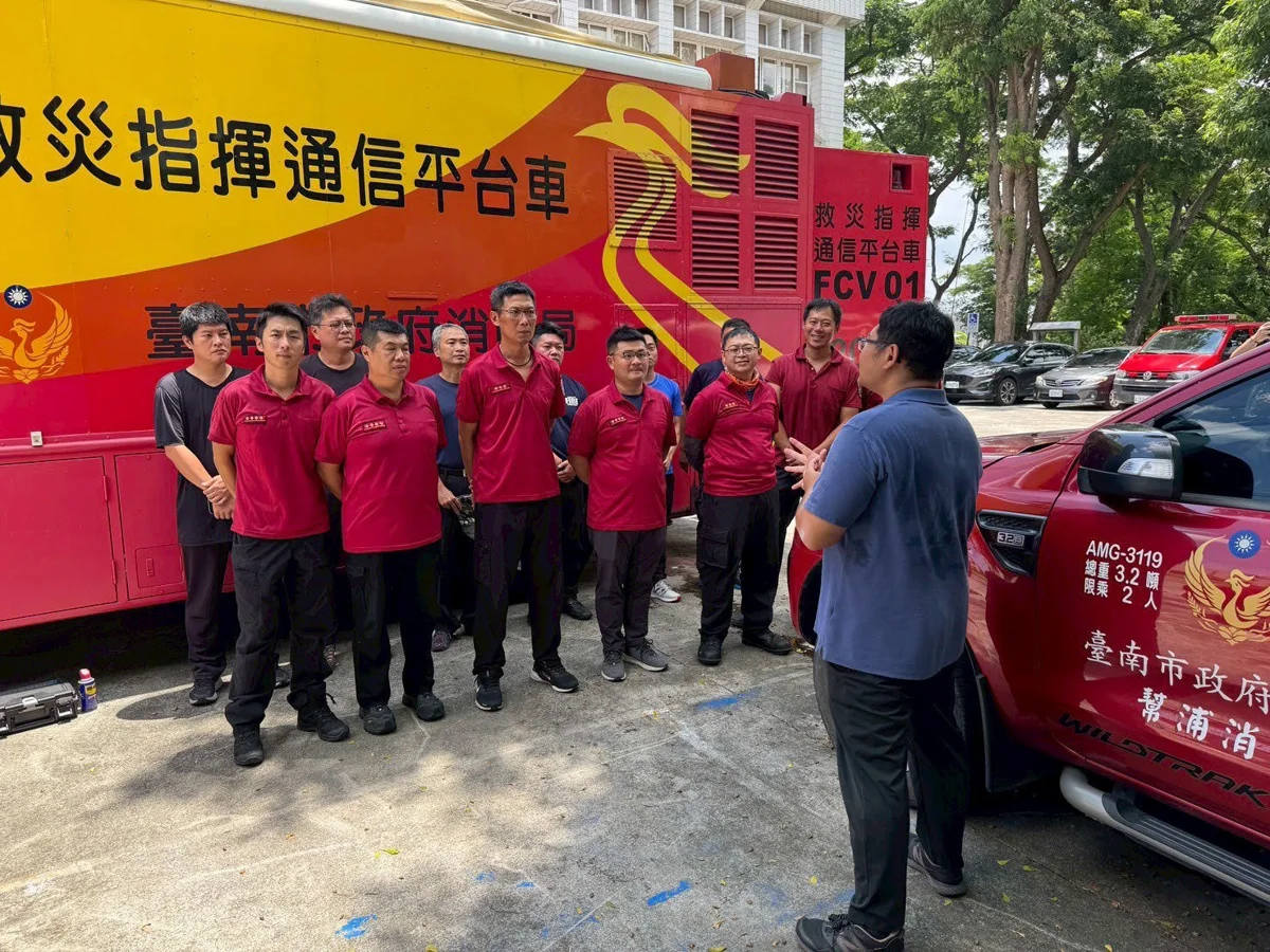 圖片來源:臺南市政府消防局-消防新聞