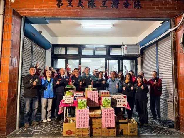 三灣鄉長春節送暖！李運光親赴消防隊感謝無名英雄守護鄉親