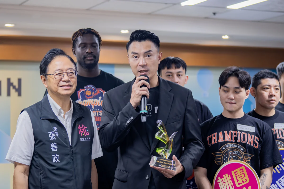 狂賀!桃園璞園領航猿PLG首度二連霸 張善政喊話:續攻三連霸建王朝