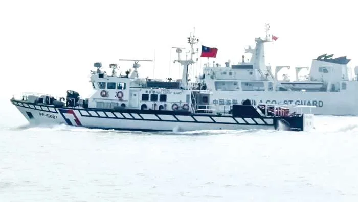 國慶連假後4艘中國海警船闖金門水域!海巡署1對1強勢驅離