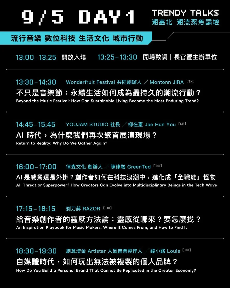 圖片來源:臺北市政府