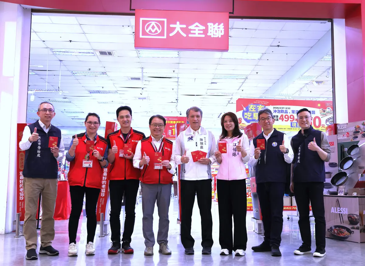 春節上班辛苦了!新北勞工局長突訪土城加油站、全聯送暖,曝「勞檢重點」老闆要看