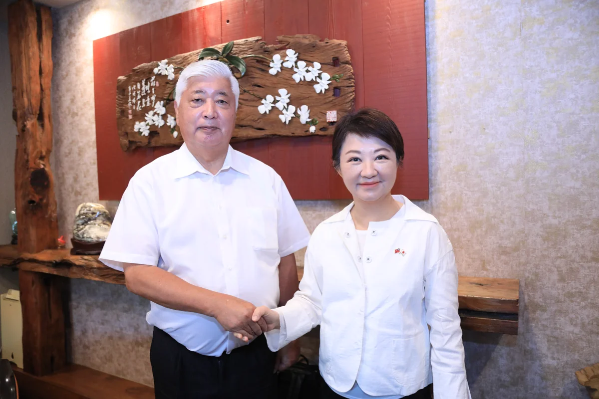 日本前防衛大臣中谷元拜會中市府!盧秀燕盼台日聯手打造無人機供應鏈