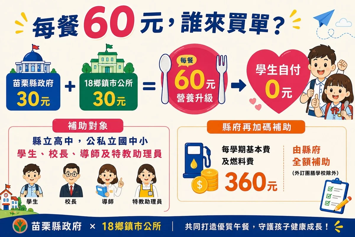 圖片來源:苗栗縣政府