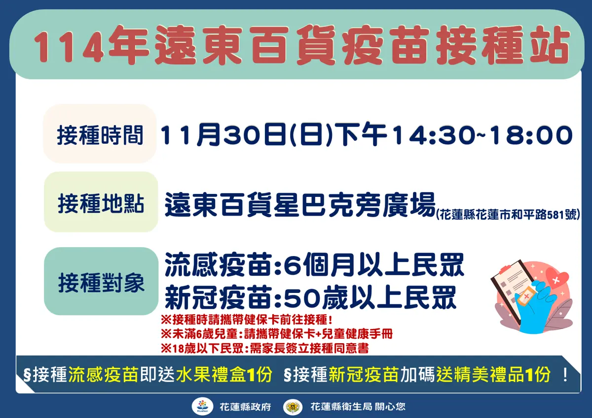 圖片來源:花蓮縣政府
