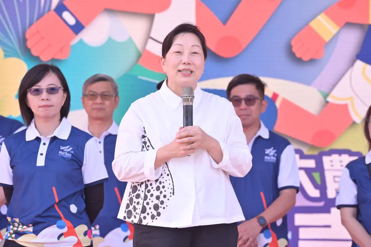 光復鄉親子健走吸人潮!徐榛蔚力挺青創市集,消費券助攻在地經濟