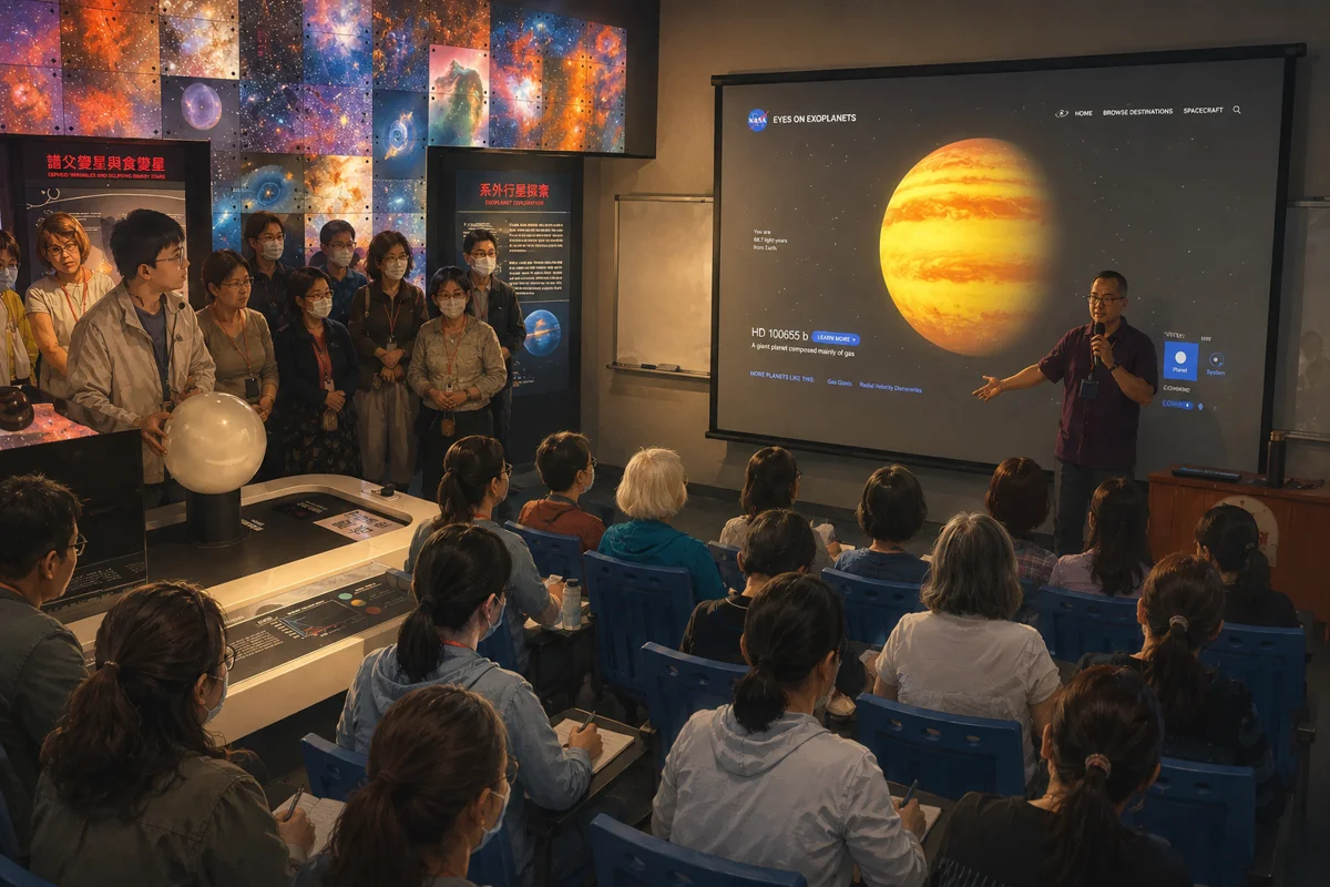尋找下一個地球？臺北天文館秋季天文課程帶你探索外星生命