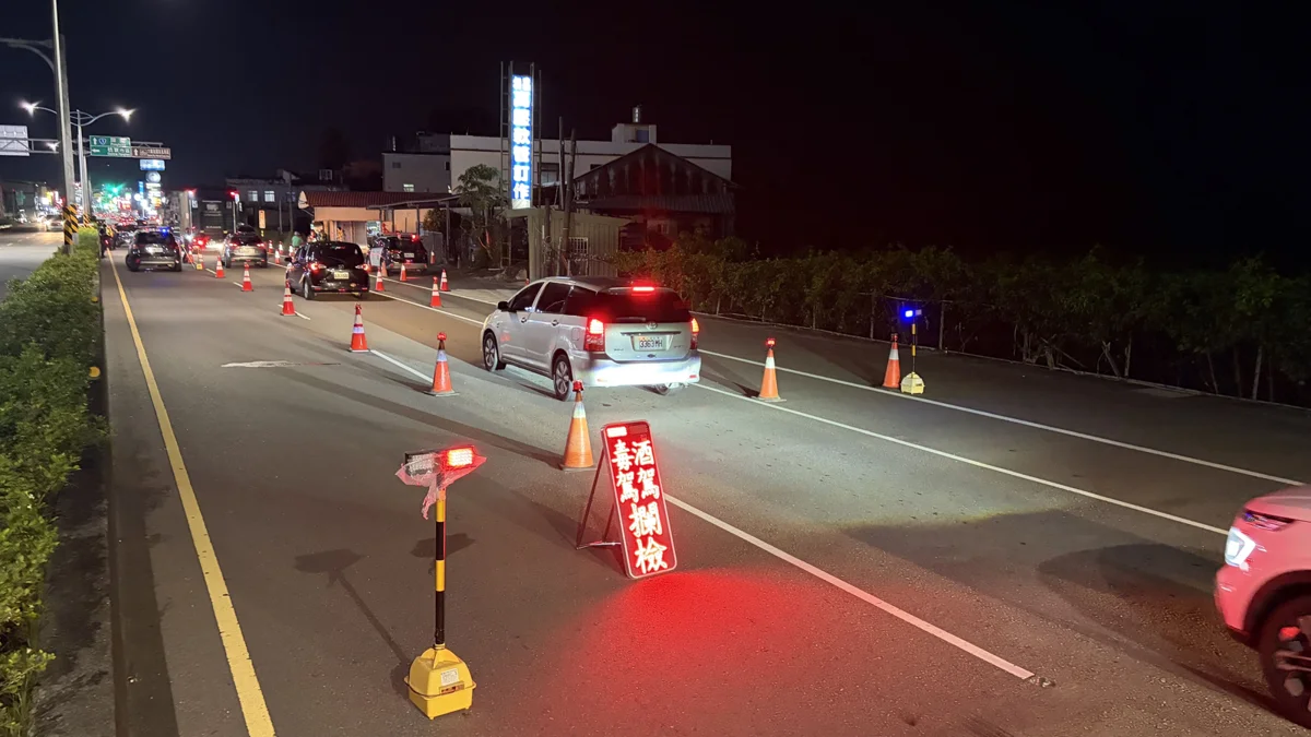 屏東警方科技執法抓毒駕!「快篩+口袋戰術」半年查獲近400件