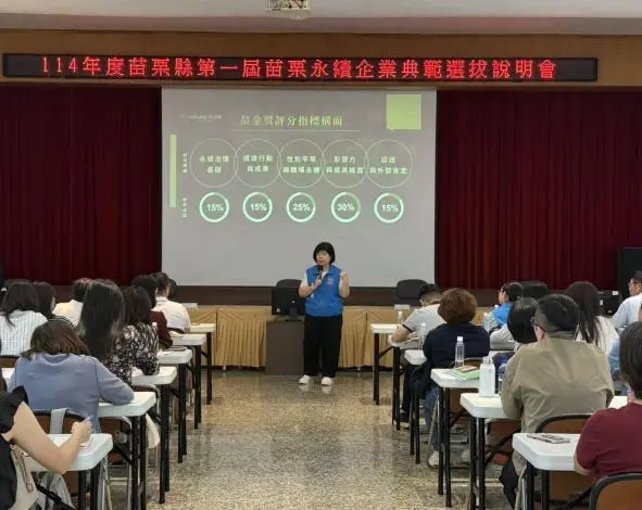 圖片來源:苗栗縣政府