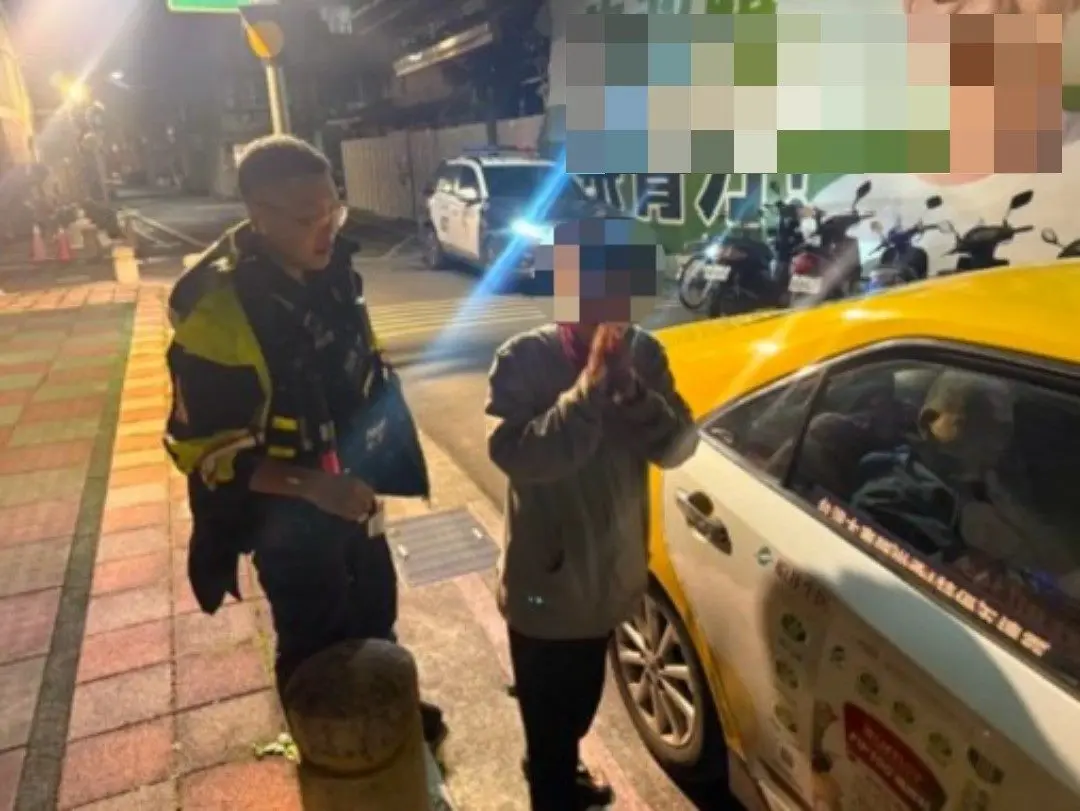 寒流夜大同區驚見老翁路倒!警靠「內部群組」秒速尋親,家屬感動淚謝