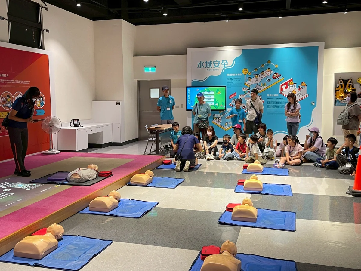防災觀念從小扎根！北市教育局辦親子夏令營 160人齊聚學自救