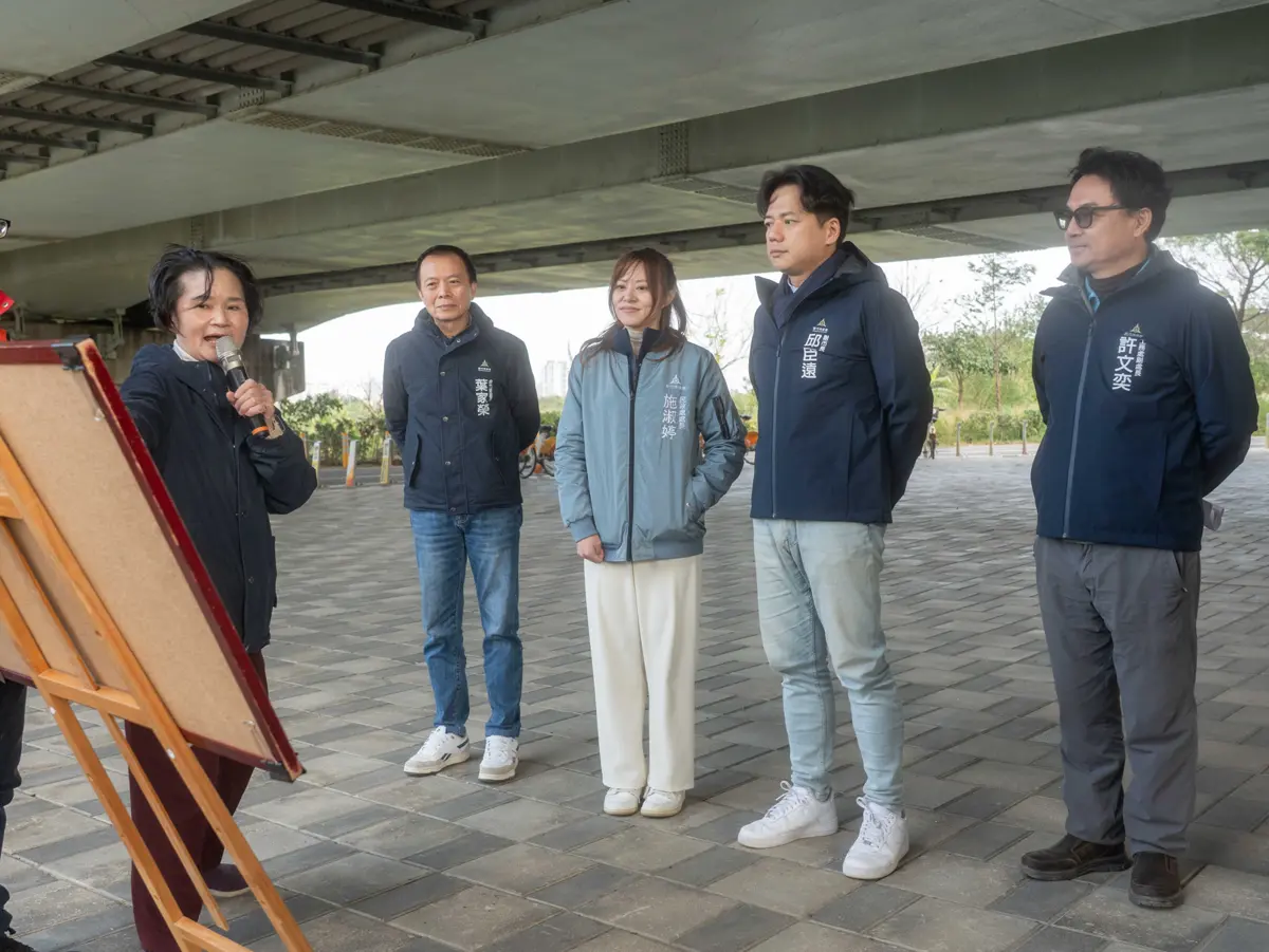 新竹頭前溪步道「舊社段」換新裝!斥資620萬改善完工 副市長邱臣遠今視察