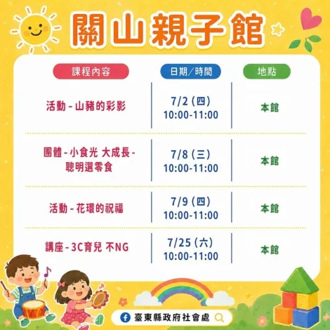 圖片來源：臺東縣政府