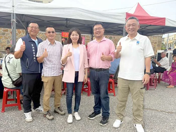 議員吳佩雯競選總部成立 提8大政見爭取連任續為金門打拚